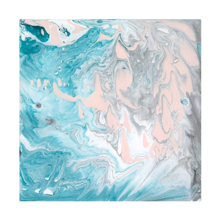 J Holland 'Pastel Swirl I' Canvas Art, 14x14